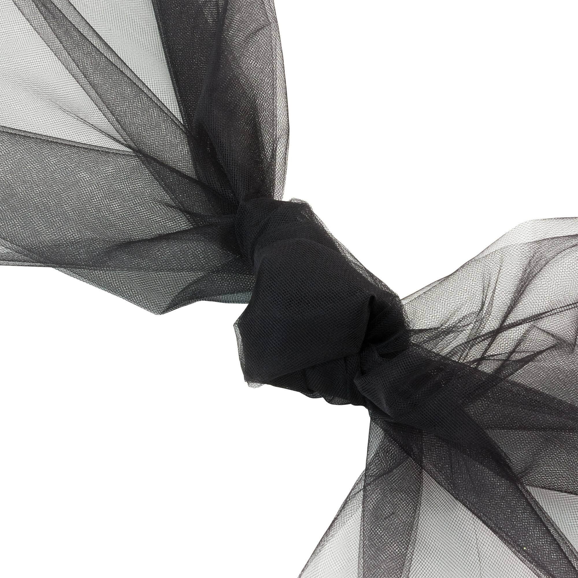 Wyla Black Matte Tulle